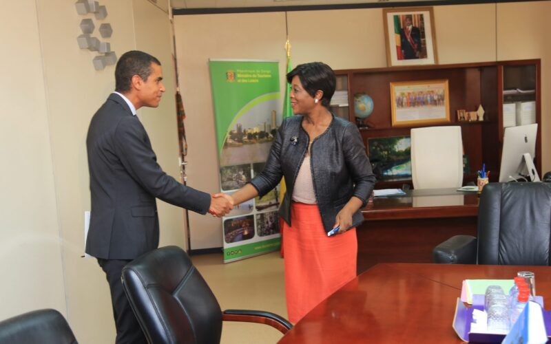 Madame Arlette SOUDAN-NONAULT, Ministre du Tourisme et de l&rsquo;Environnement, a reçu Mr Jean-Martin BAUER du PAM en République du Congo