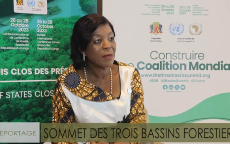 Le sommet des 3 bassins forestiers aura été une réussite, a indiqué Arlette SOUDAN NONAULT…