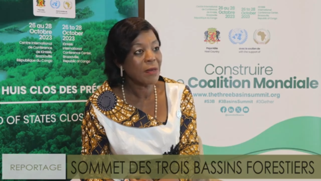 Le sommet des 3 bassins forestiers aura été une réussite, a indiqué Arlette SOUDAN NONAULT…