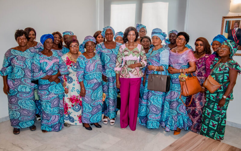 La Ministre Soudan-Nonault a accordé une audience aux femmes de Mbama