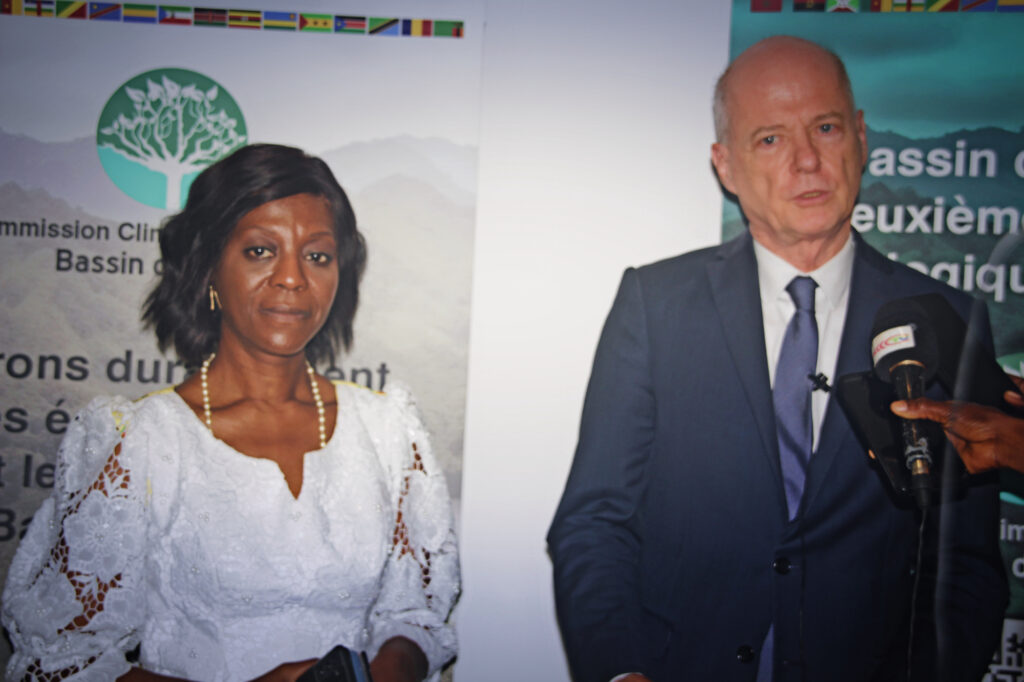 La Ministre SOUDAN-NONAULT a reçu M Christophe Guilhou, Co-Facilitateur du partenariat pour les forêts du Bassin du Congo