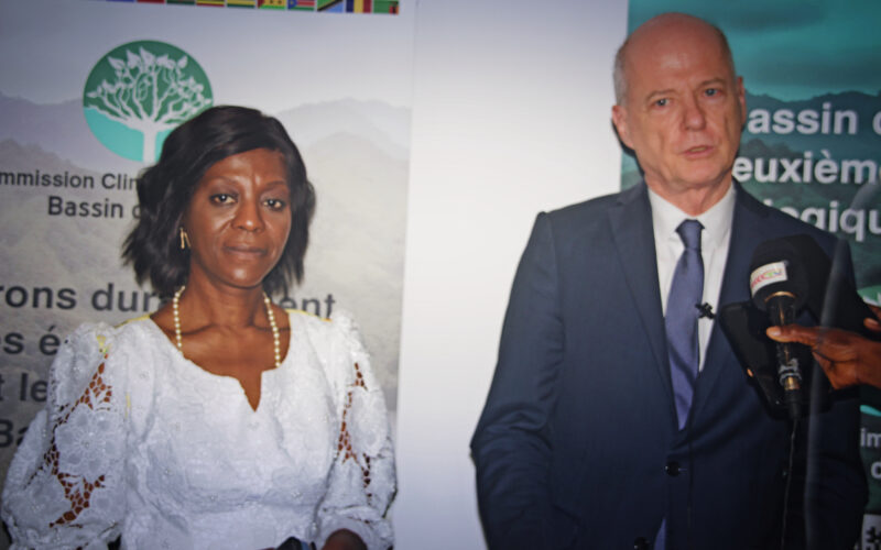 La Ministre SOUDAN-NONAULT a reçu M Christophe Guilhou, Co-Facilitateur du partenariat pour les forêts du Bassin du Congo