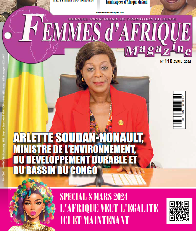 Interview de la Ministre Soudan-Nonault réalisée par le Magazine Femme d&rsquo;Afrique