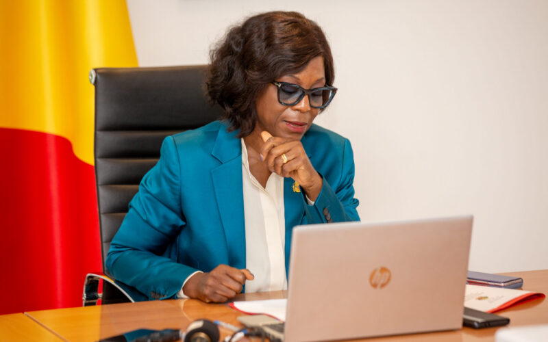 Participation par visioconférence de la Ministre Soudan Nonault au forum régional africain pour le développement durable