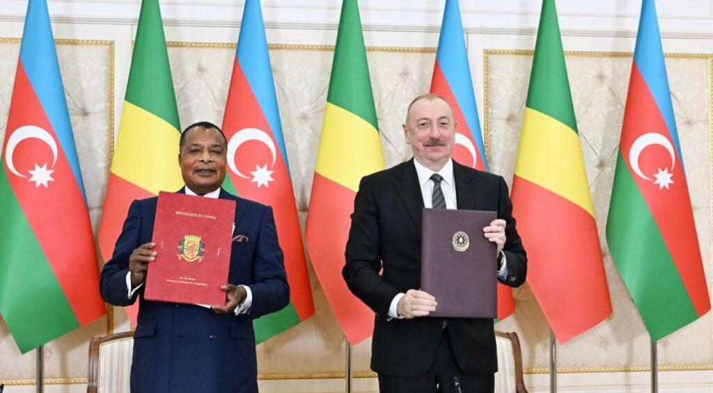 Signature des documents entre la République du Congo et la République d&rsquo;Azerbaïdjan