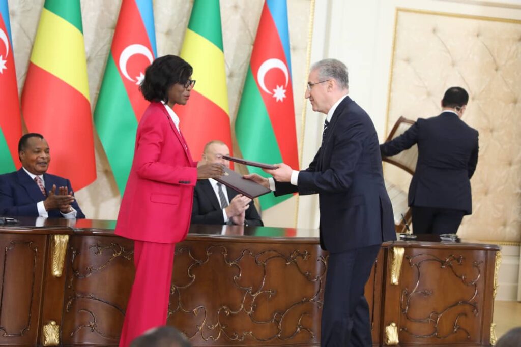 Signature d’un protocole d’intention entre la République du Congo et la République d’Azerbaidjan dans les domaines de l’environnement et du développement durable