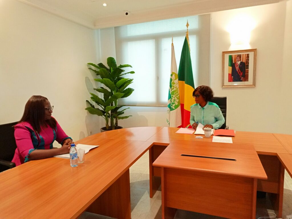 Une délégation de la Banque Africaine de Développement (BAD) a été reçue par la Ministre SOUDAN-NONAULT