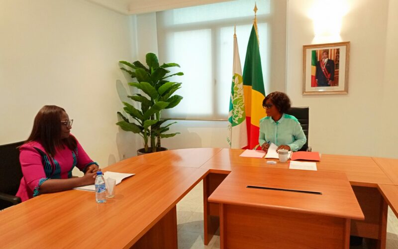 Une délégation de la Banque Africaine de Développement (BAD) a été reçue par la Ministre SOUDAN-NONAULT
