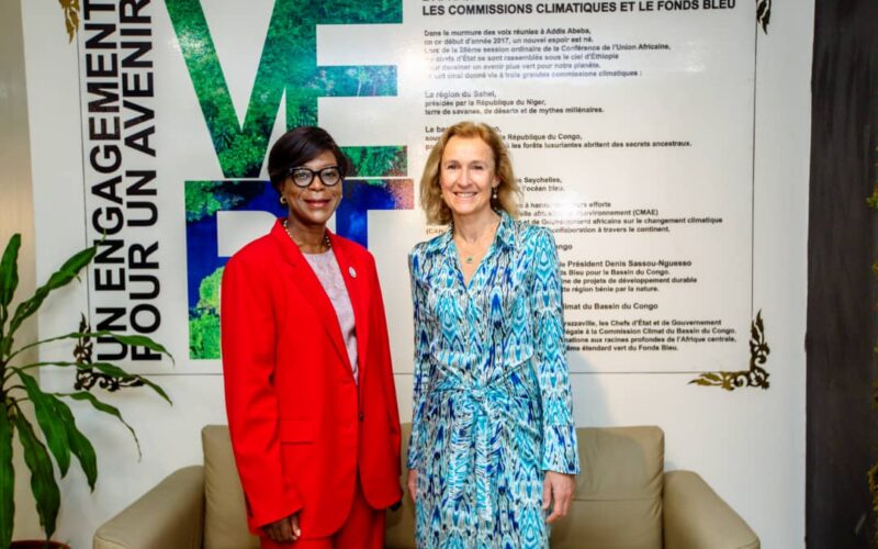 La Ministre Soudan-Nonault a reçu Mme Sabine ROUX DE BEZIEUX, Présidente de la fondation de la Mer