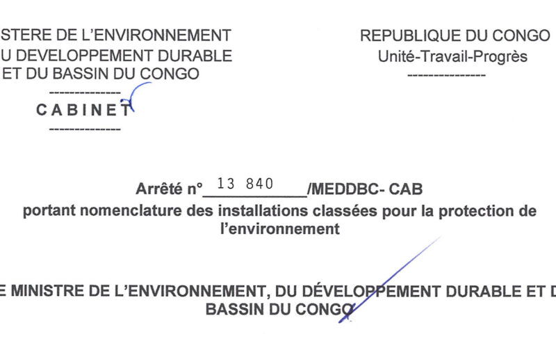 Arrêté n°13840 du 03 juillet 2024, portant nomenclature des installations classées pour la protection de l&rsquo;environnement