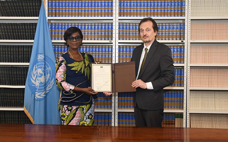 Remise des instruments de ratification par la République du Congo de l’accord sur la BBNJ