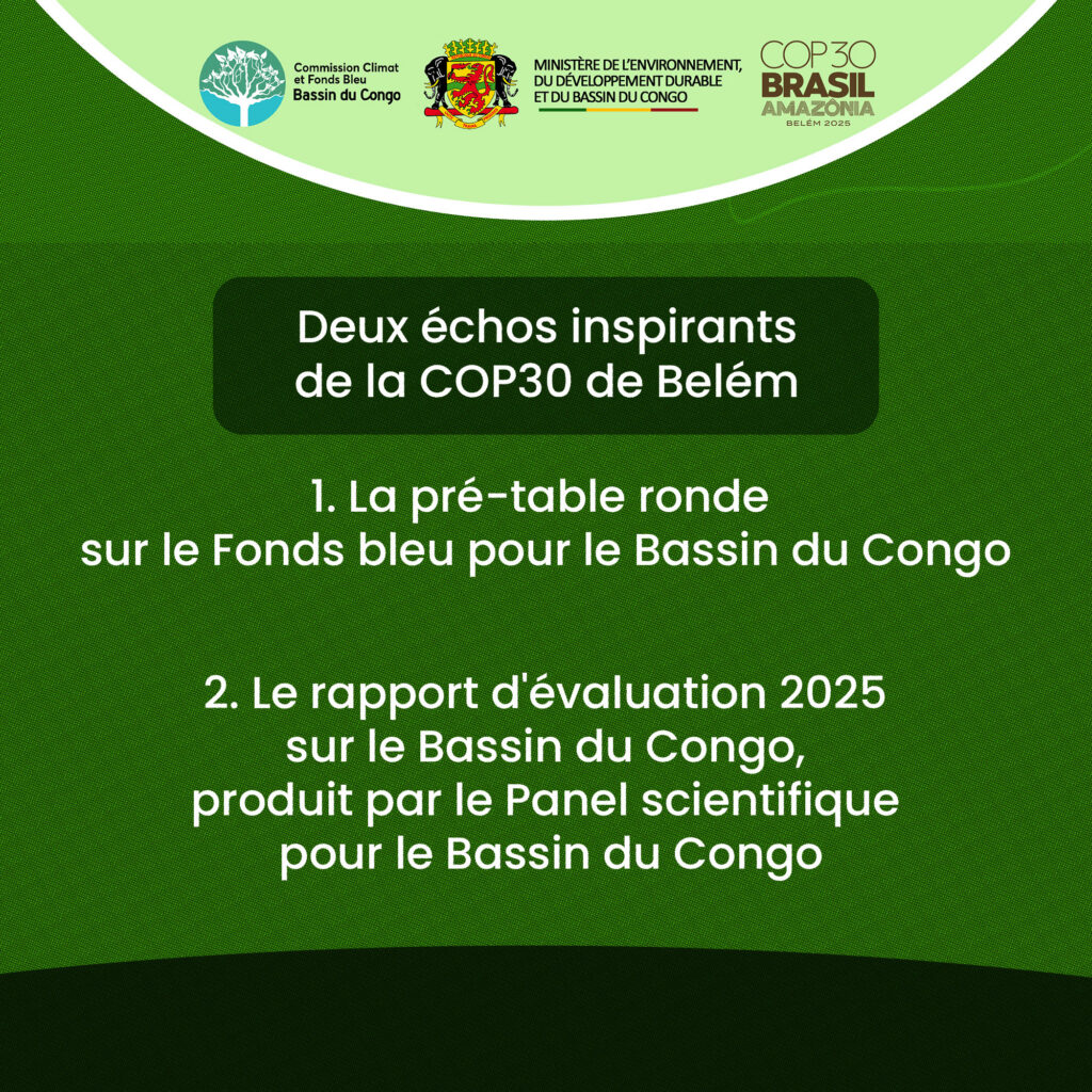 Deux échos inspirants de la COP30 de Belém