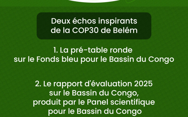 Deux échos inspirants de la COP30 de Belém