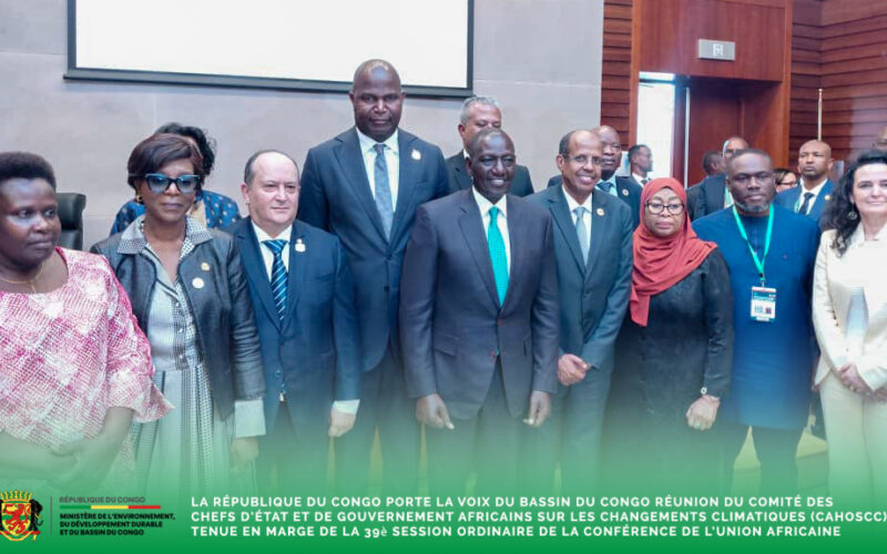Addis-Abeba : La République du Congo porte la voix du Bassin du Congo à la réunion du CAHOSCC