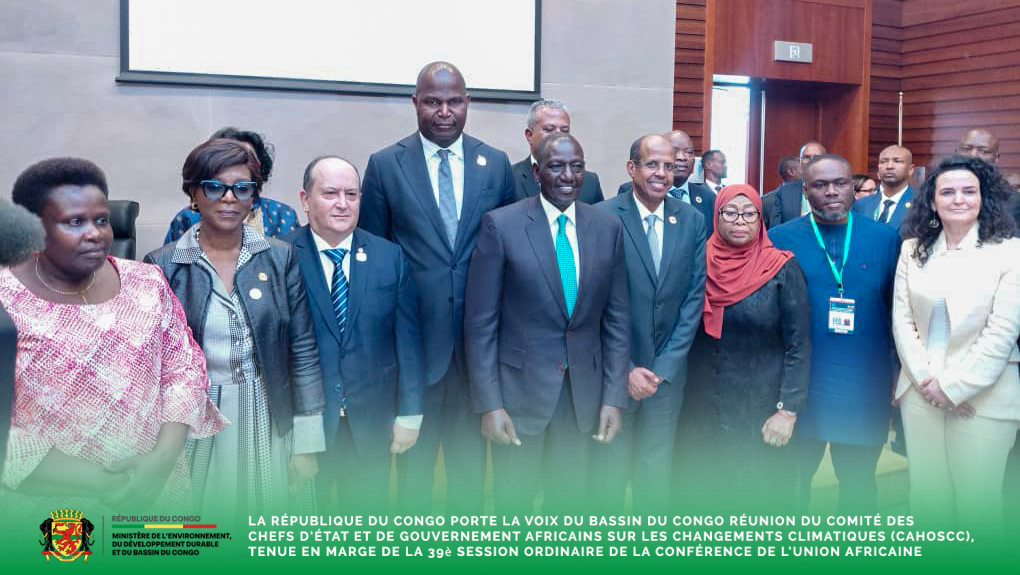 Addis-Abeba : La République du Congo porte la voix du Bassin du Congo à la réunion du CAHOSCC