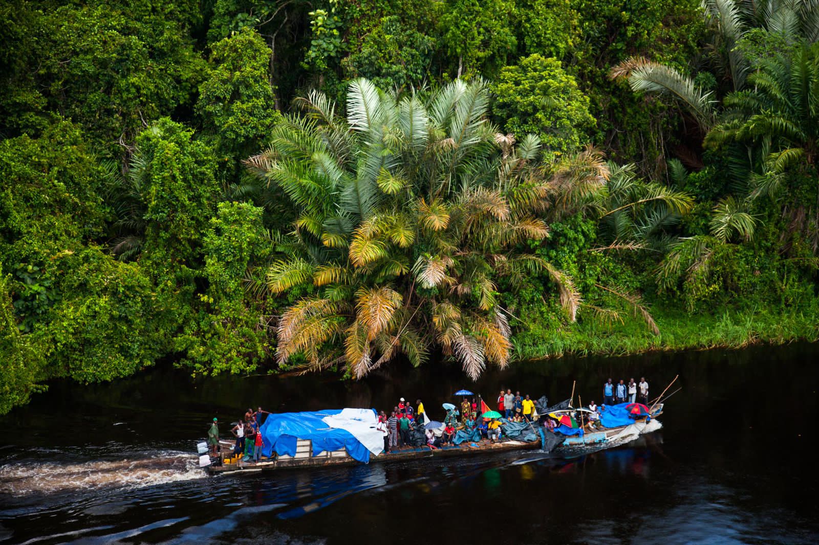 Bassin du Congo — fleuve et paysages naturels